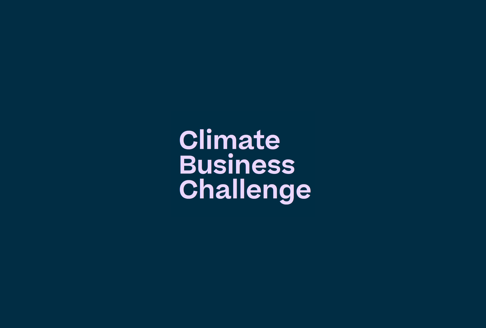 Climate Business Challenge – Dein Unternehmen regenerativ ausrichten