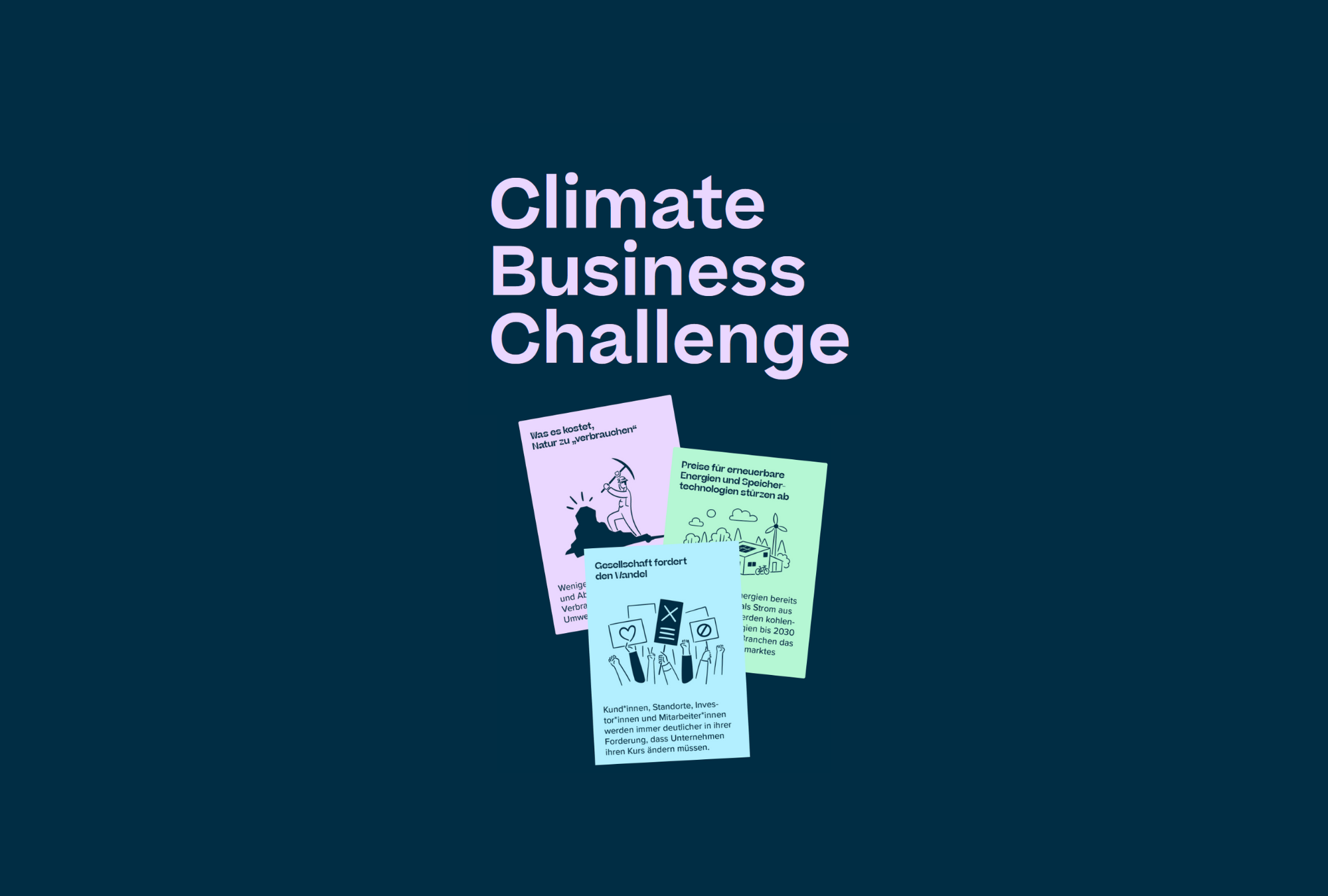 Climate Business Challenge Banken & Versicherungen