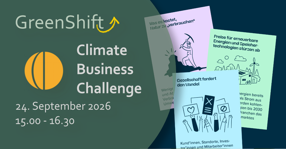 Climate Business Challenge – Teil 1 – Das System verstehen